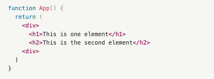 Code block for hiding multiple parent elements within a single div container in React componenet